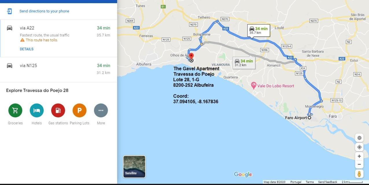 Falesia - Near The Beach - The Gavel Apartment 알부페이라 외부 사진